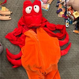 Disney vintage Sebastian from the little mermaid costume size XS (3/4)